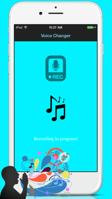 تصاویر Voice Changer - Change the pitch of your Music and talk like a man or woman