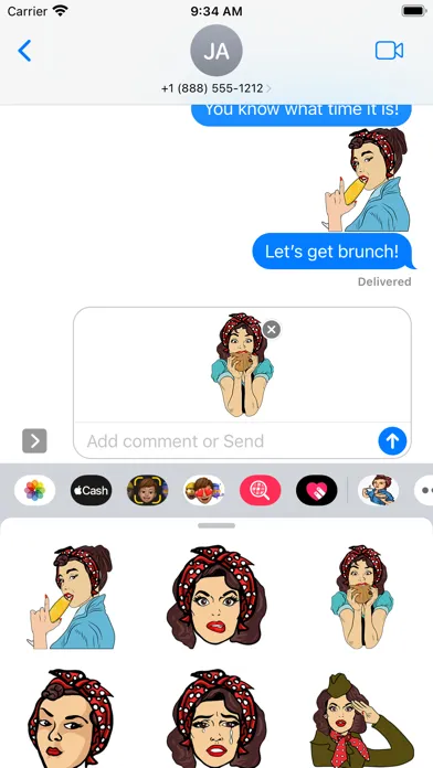 BBMoji Stickers Screenshots