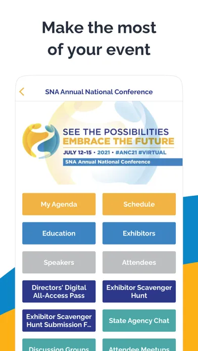 Скриншоты SNA Virtual ANC 2021