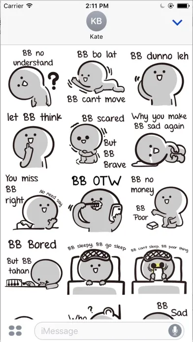 Capturas de pantalla de BB Never Tell