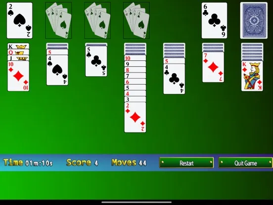 Tangkapan layar Solitaire Pro II iPad 