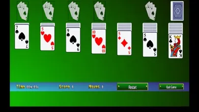 Tangkapan layar Solitaire Pro II