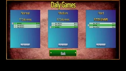 Tangkapan layar Solitaire Pro II
