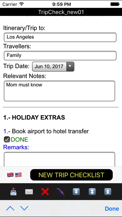 صور Easy Trip Checklist