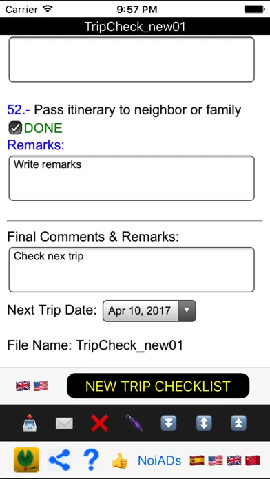 صور Easy Trip Checklist