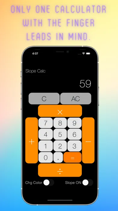 Slope Calc سکرین شاٹس