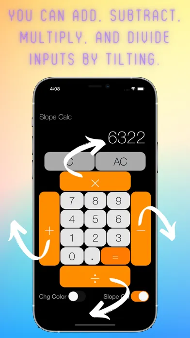 Slope Calc سکرین شاٹس