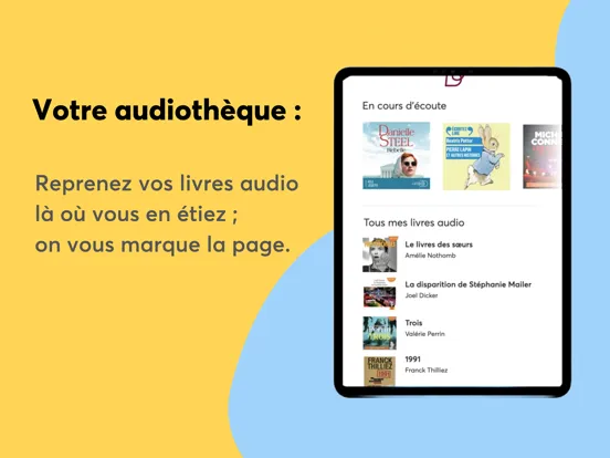 Screenshot di Book d'Oreille iPad 