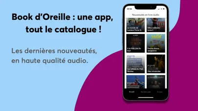 Screenshot di Book d'Oreille
