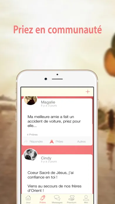 Jésus mon quotidien: Prière应用截图