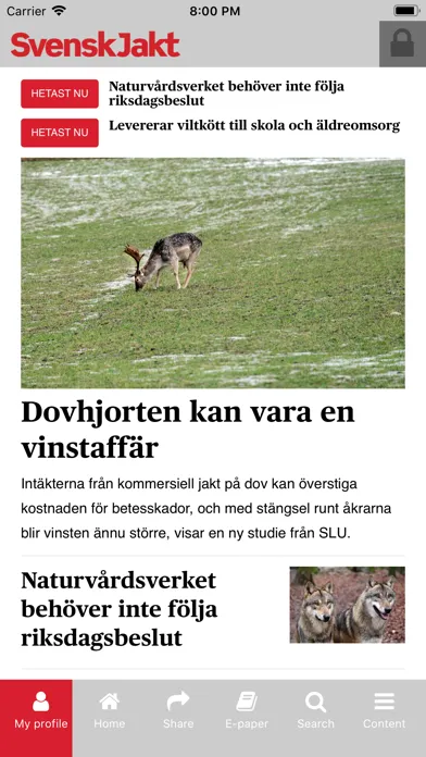 Svensk Jakt Ekran Görüntüleri