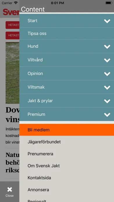 Svensk Jakt Ekran Görüntüleri