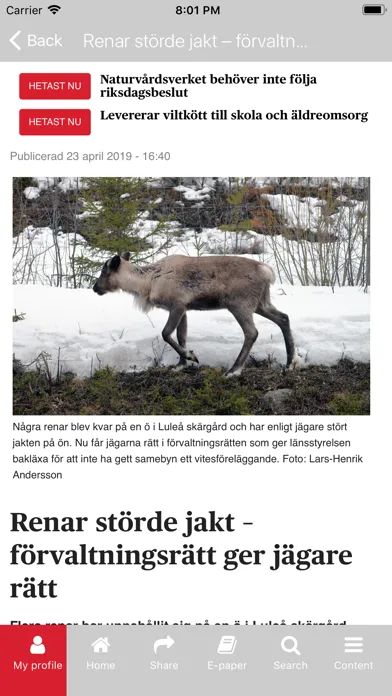 Svensk Jakt Ekran Görüntüleri