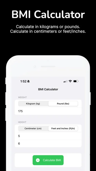 BMI Calculator & Tracker! স্ক্রিনশট