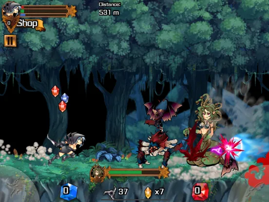 Скриншоты Blade of Goddess iPad 
