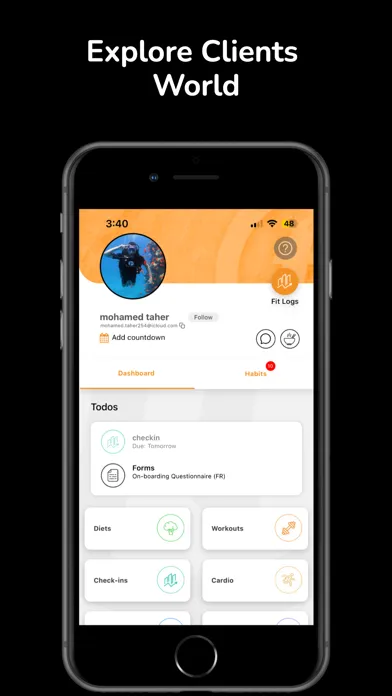 Fitlog - Coaching System स्क्रीनशॉट