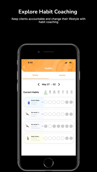 Fitlog - Coaching System स्क्रीनशॉट