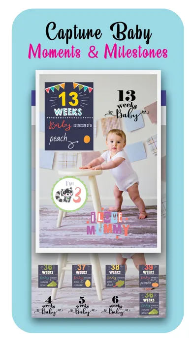 Tangkapan skrin Baby Photo Art-Baby Story Pics