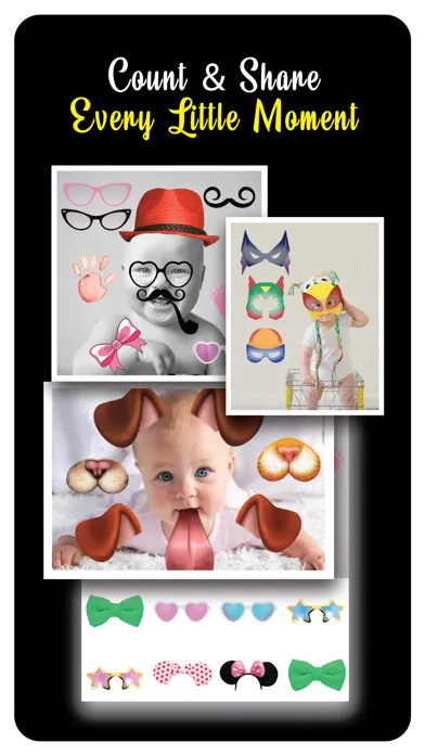 Tangkapan skrin Baby Photo Art-Baby Story Pics