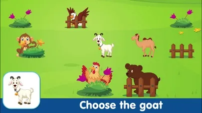 Ảnh chụp màn hình của Animals Toddler learning games ABC kids games apps