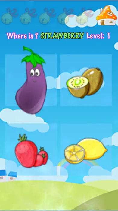 Captures d'écran de ABC Learn Fruits & Vegetables