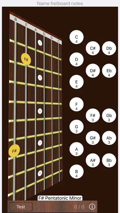 Screenshot di Bass Sight Reading Trainer