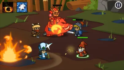 Capturas de tela do Battleheart