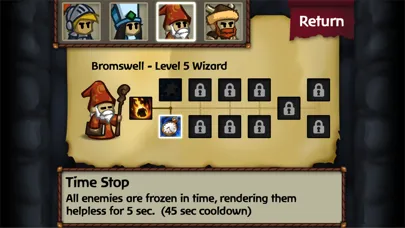 Capturas de tela do Battleheart