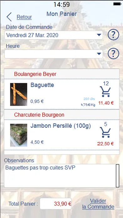 Beaune App' স্ক্রিনশট