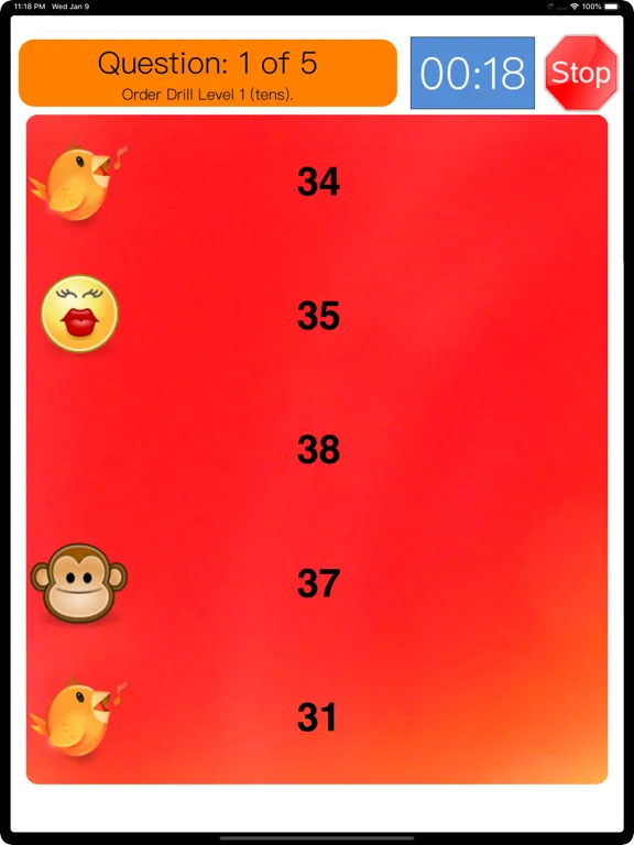 Capturas de tela do Benkyou Math: Grade 3 iPad 
