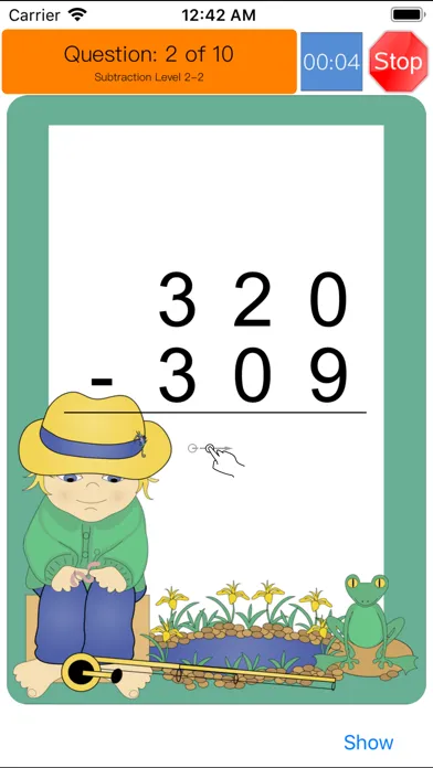Capturas de tela do Benkyou Math: Grade 3