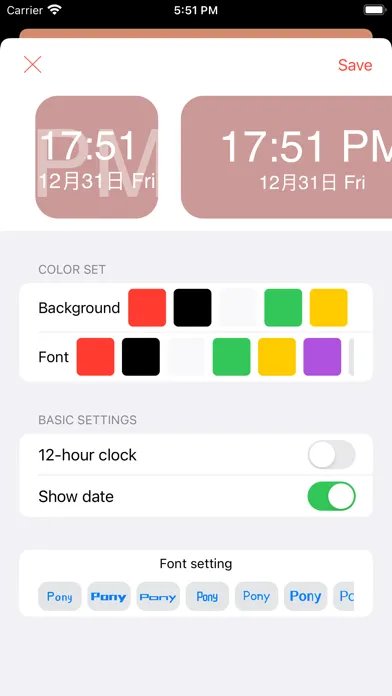 Pony--Efficient Pomodoro Clock Screenshots