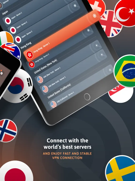 Zrzuty ekranu VPN Master: Super VPN Proxy iPad 