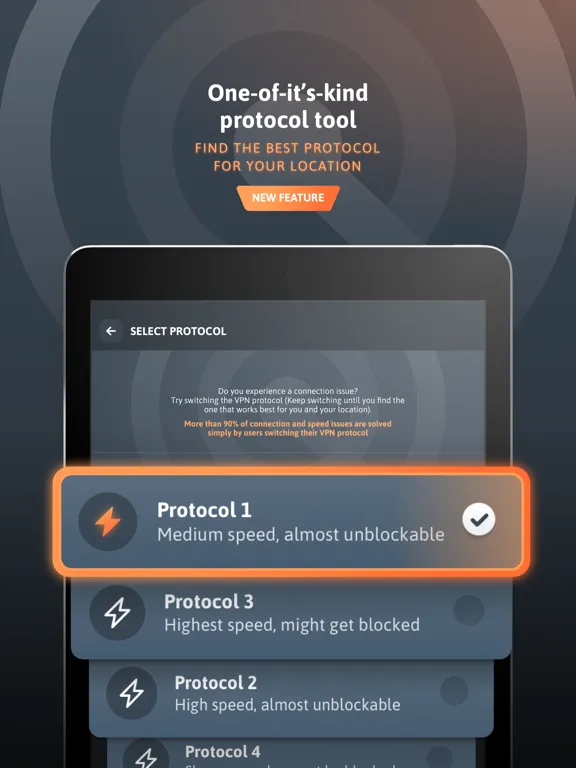 Zrzuty ekranu VPN Master: Super VPN Proxy iPad 