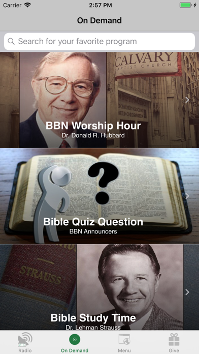 Tangkapan layar BBN - Christian Radio