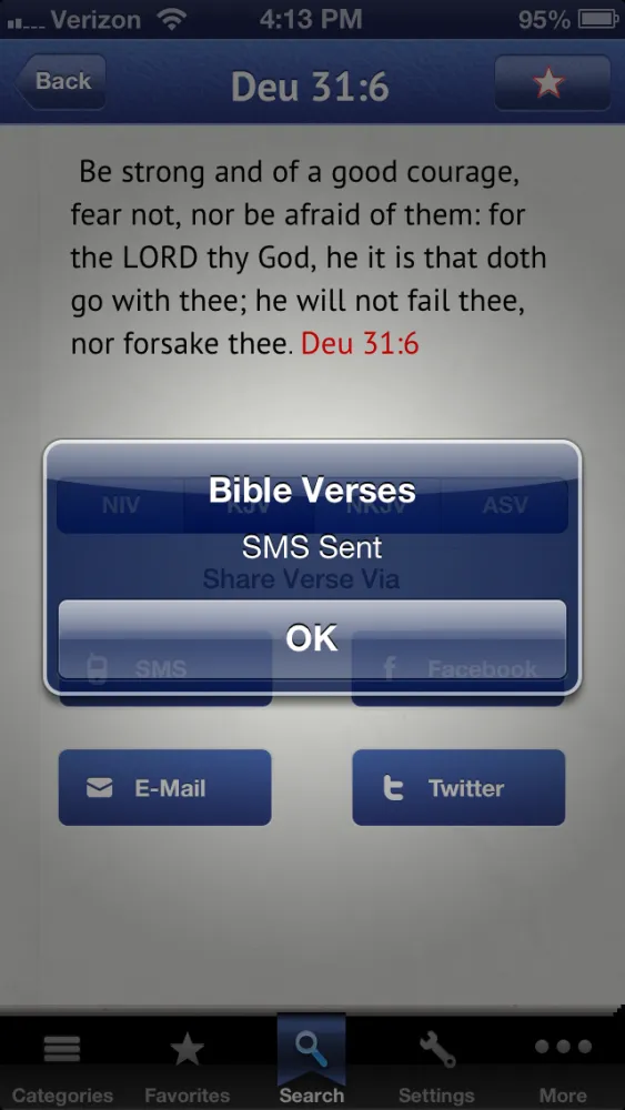 Bible Verses For Facebook,SMS & Twitter FREE Screenshots