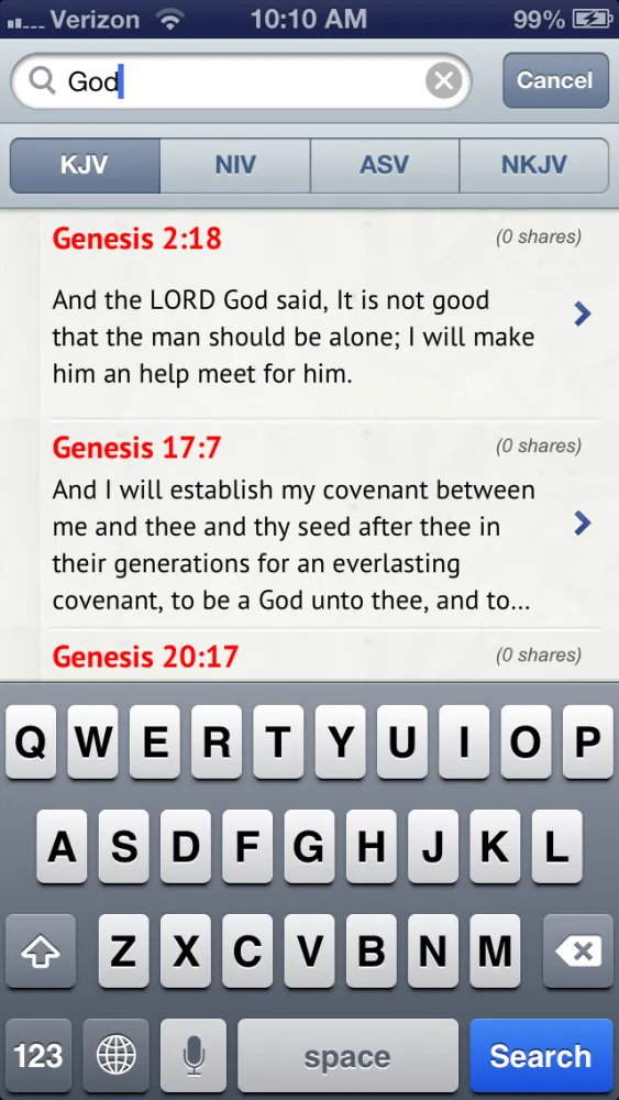 Bible Verses For Facebook,SMS & Twitter FREE Screenshots