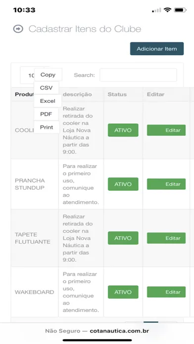 Agendamento Nova Náutica سکرین شاٹس