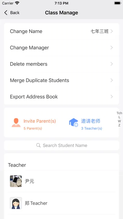 Tangkapan layar Tchat-Teacher