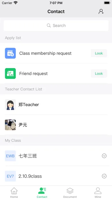 Tangkapan layar Tchat-Teacher