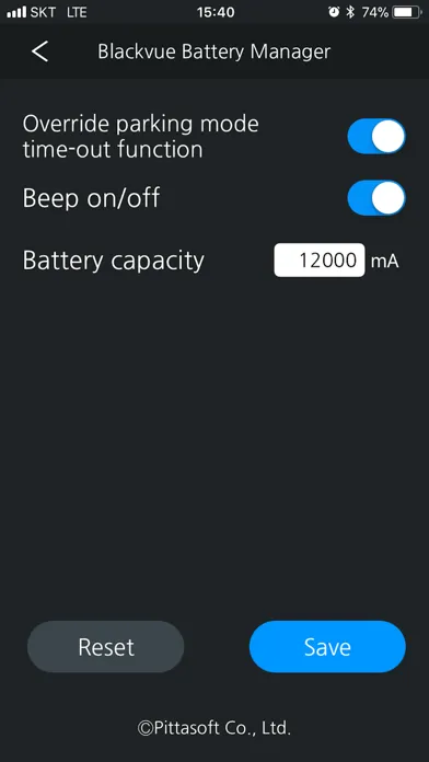 BlackVue Battery Screenshots