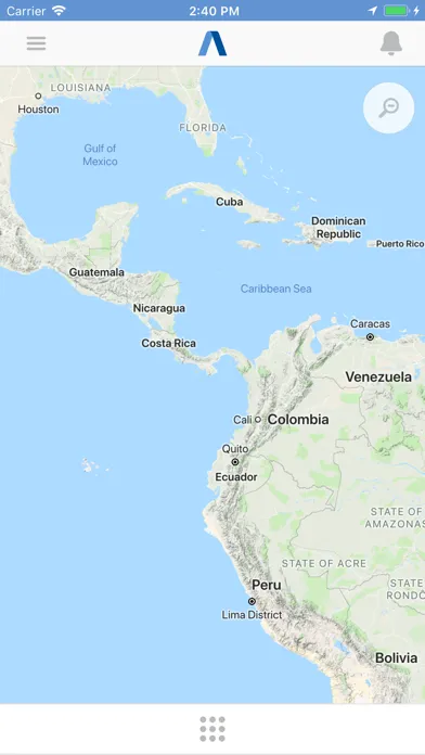 Capturas de tela do BluAgent GPS Tracking