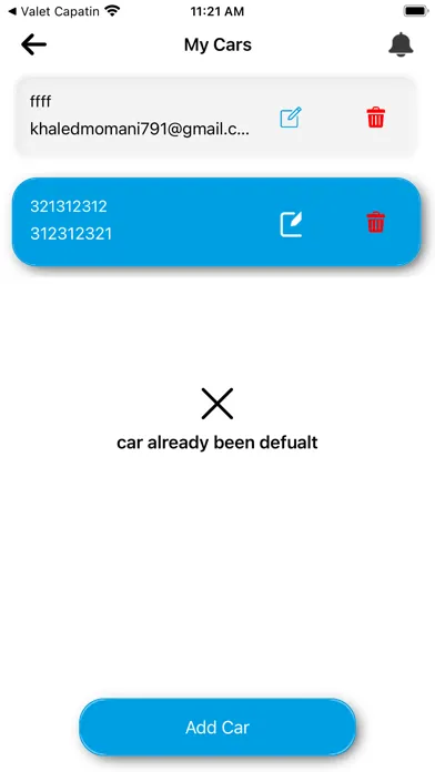 SafeValet Screenshots