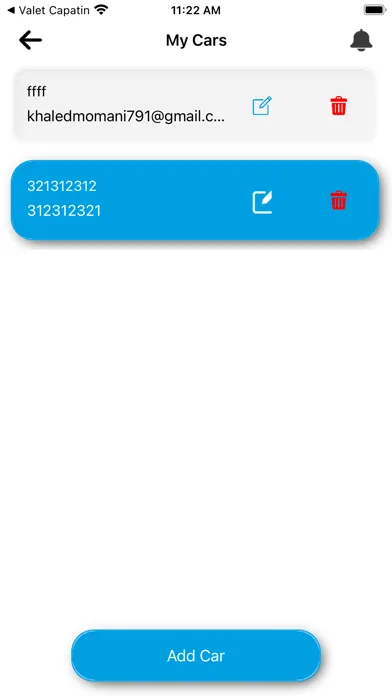 SafeValet Screenshots