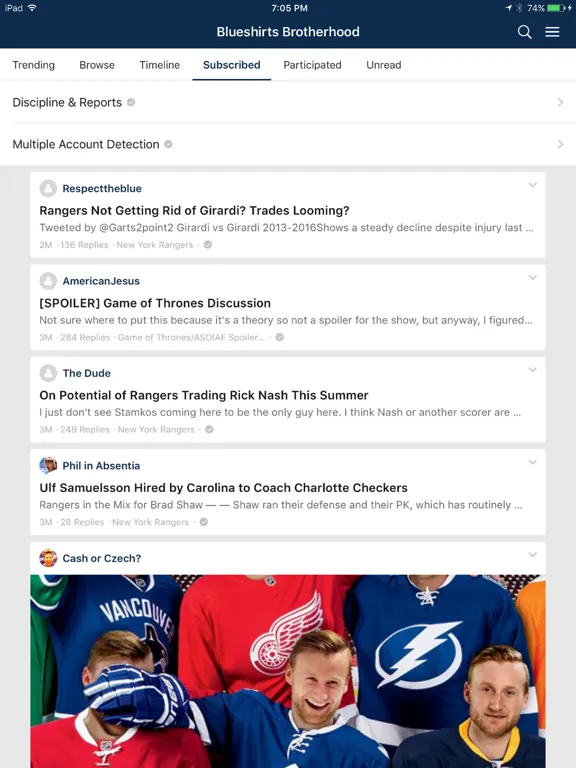 Captures d'écran de Blueshirts Brotherhood iPad 