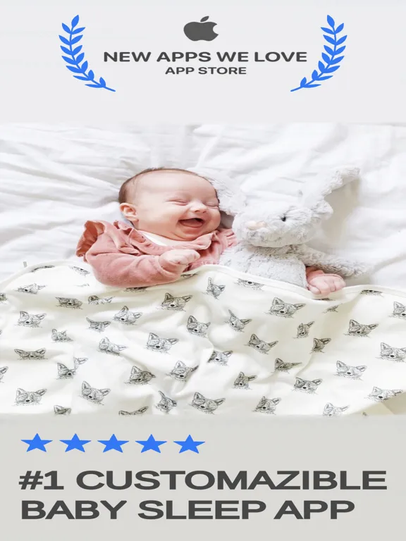 Newborn - Baby White Noise iPad  스크린샷