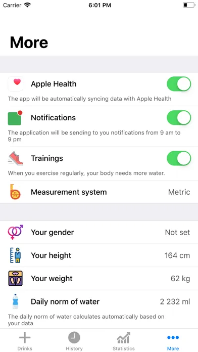 Water Balance - Water tracker 스크린샷