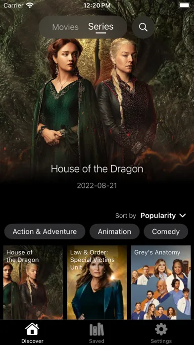 Captures d'écran de Showtime Hub - Movies & Series