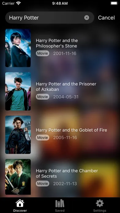 Captures d'écran de Showtime Hub - Movies & Series