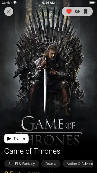 Captures d'écran de Showtime Hub - Movies & Series